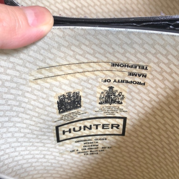 Hunter Original Gloss Rain Boots - Picture 3 of 7